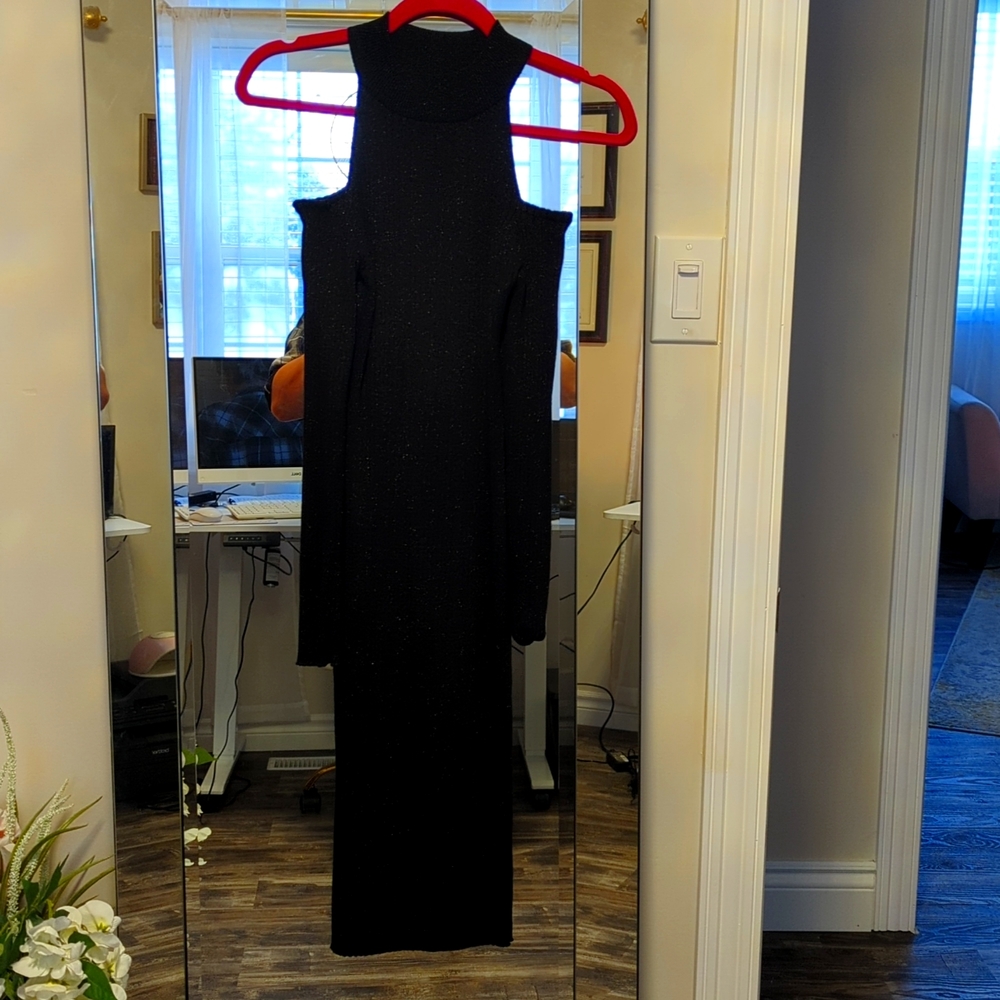 Black with sparkle dress